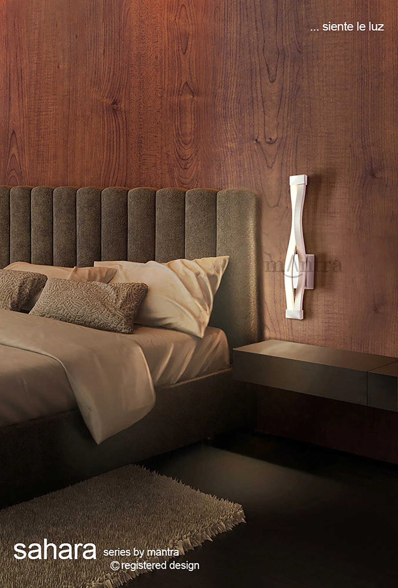 Sahara Silver Wall Lights Mantra Armed Wall Lights